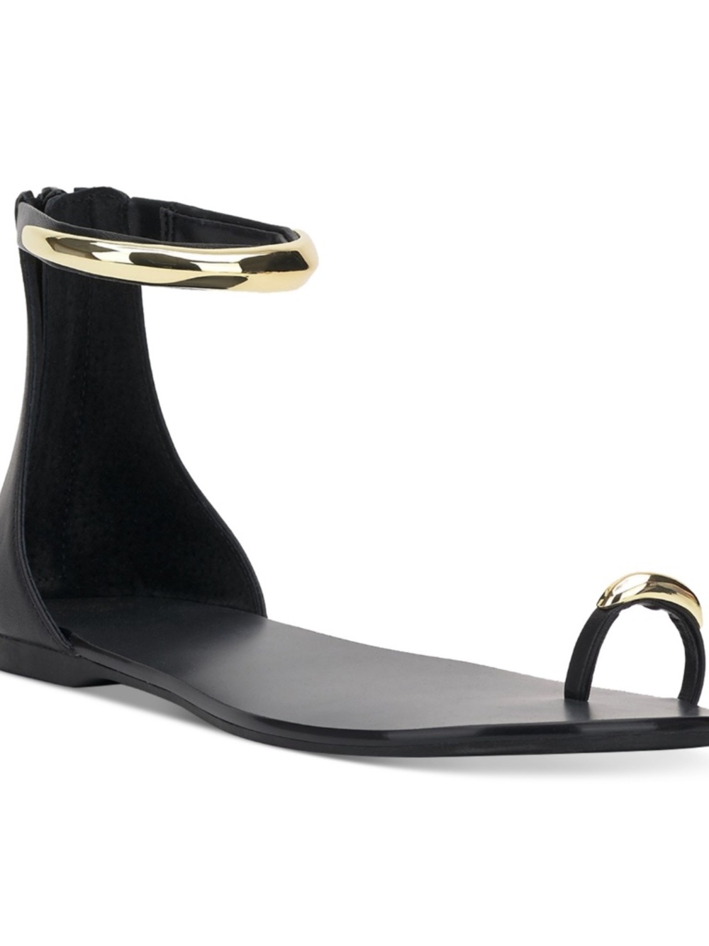 I.n.c. International Concepts Women's Georna Flat Sandals , Black
